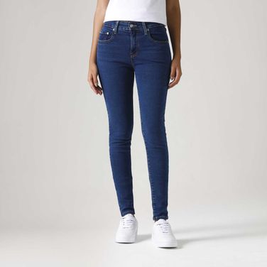 Calça Jeans Levi's® 721 High Rise Skinny Lavagem Escura