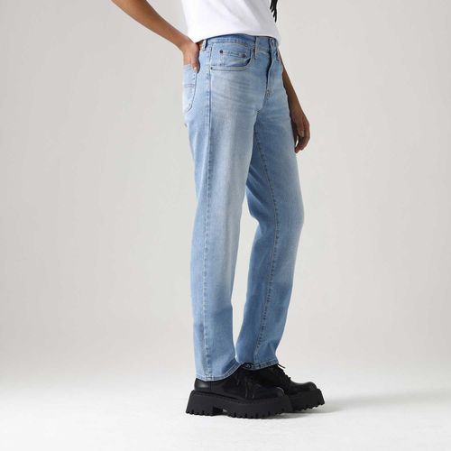 Calça Jeans Levi's® 724 High Rise Straight Lavagem Clara