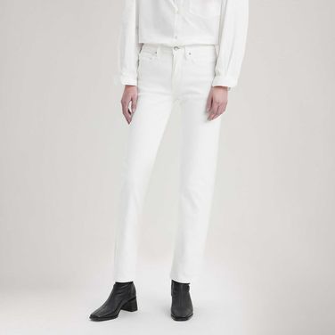 Calça Jeans Levi's® 314 Shaping Straight Branca