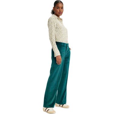 Calça Levi's® Baggy Trouser Veludo Verde