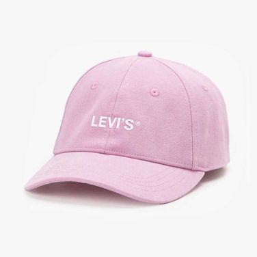 Boné Levi's® Youth Sport Aba Curva Rosa