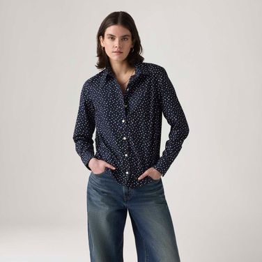 Camisa Levi's® The Classic BW Manga Longa