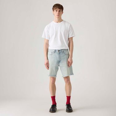 Bermuda Jeans Levi's® 468® Loose Lavagem Clara