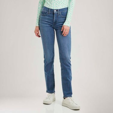 Calça Jeans Levi's® 314® Shaping Straight Lavagem Clara