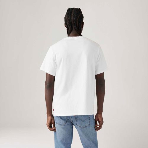 Camiseta Levi's® Relaxed Fit Branca Manga Curta