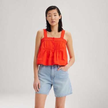 Blusa Levi's® Cici Regata Laranja