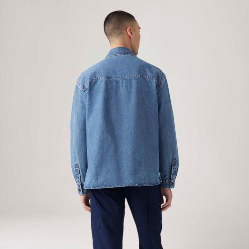 Camisa Jeans Levi's® Wellthread Wilder Lavagem Média