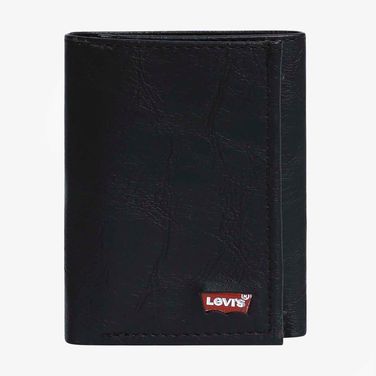 Carteira Levi's®Slim Trifold Preta