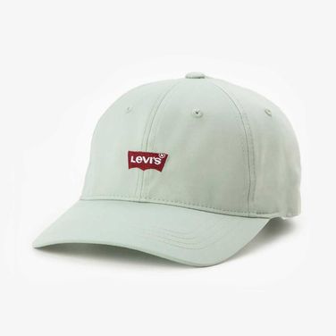 Boné Levi's® Poster Logo Aba Curva Verde Claro