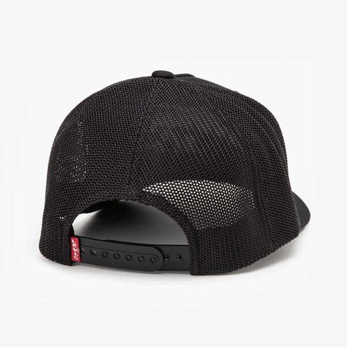 Boné Levi's® Embroidered Aba Curva Preto