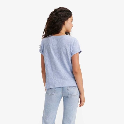 Camiseta Levi's® Margot Azul Manga Curta