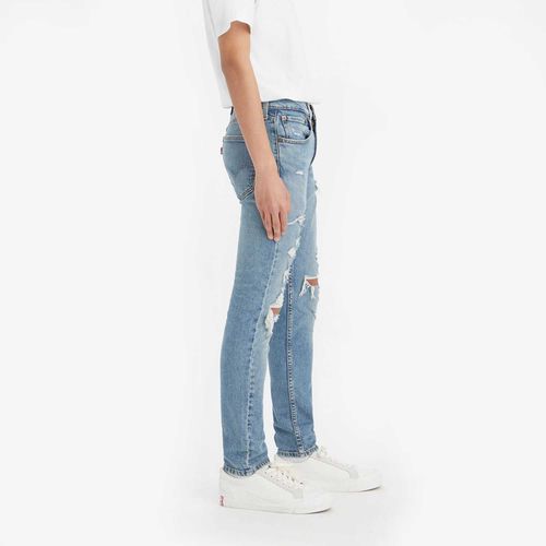 Calça Jeans Levi's Skinny Taper Lavagem Média