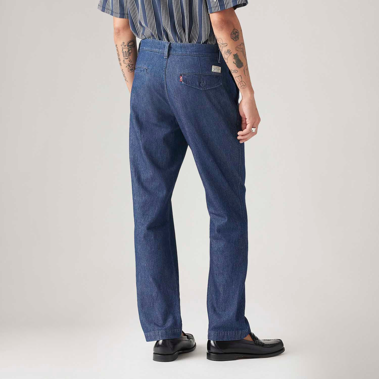 Calça Jeans Levi's® XX Chino Authentic Straight Lavagem Escura