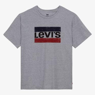 Camiseta Levi's® Graphic Cinza Manga Curta