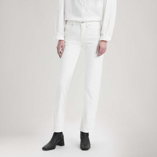 Calça Jeans Levi's® 314 Shaping Straight Branca