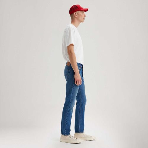 Calça Jeans Levi's® 501® Slim Taper Lavagem Escura