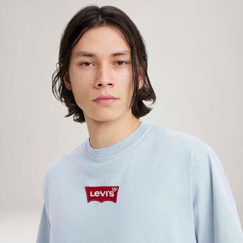 Camiseta Levi's® Vintage Fit Graphic Azul Claro Manga Curta