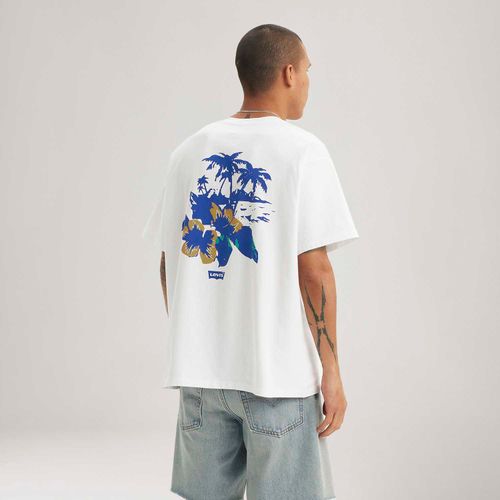 Camiseta Levi's® Vintage Fit Graphic Branca Manga Curta