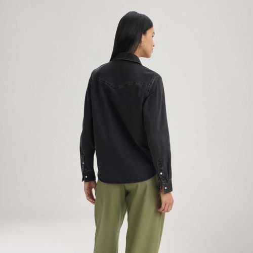 Camisa Jeans Levi's® The Ultimate Western Preta