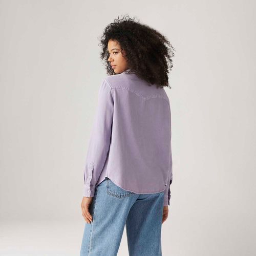 Camisa Levi's® Icon Western Lilás
