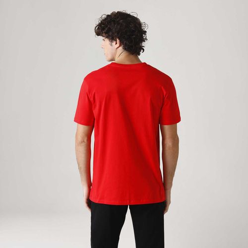 Camiseta Levi's® Graphic Set-in Neck Vermelho Manga Curta