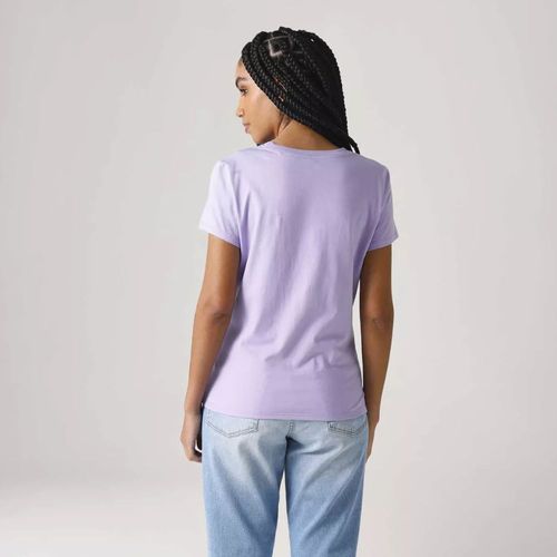 Camiseta Levi's® The Perfect Roxo Manga Curta