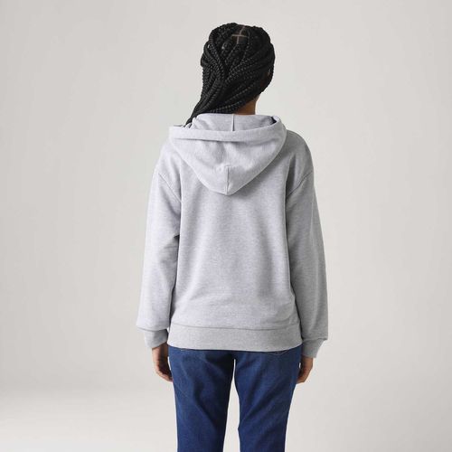 Moletom Levi's® Graphic Hoodie Cinza Manga Longa