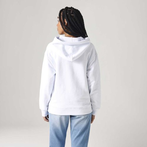 Moletom Levi's® Graphic Hoodie Branco Manga Longa