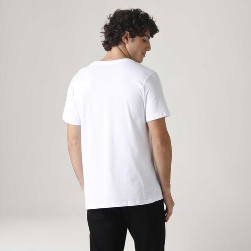 Camiseta Levi's® Graphic Set-in Neck Branca Manga Curta