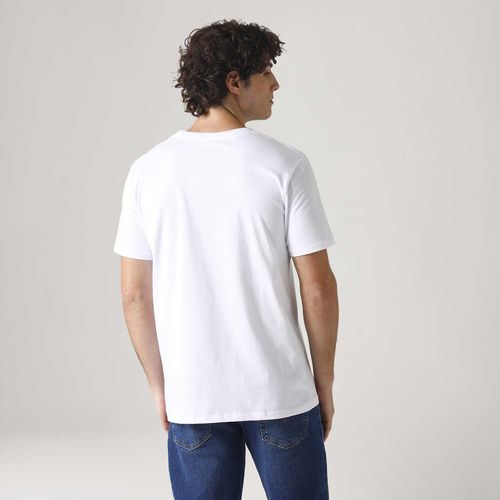 Camiseta Levi's® Graphic Set-in Neck Branca Manga Curta