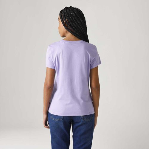 Camiseta Levi's® The Perfect Roxo Manga Curta