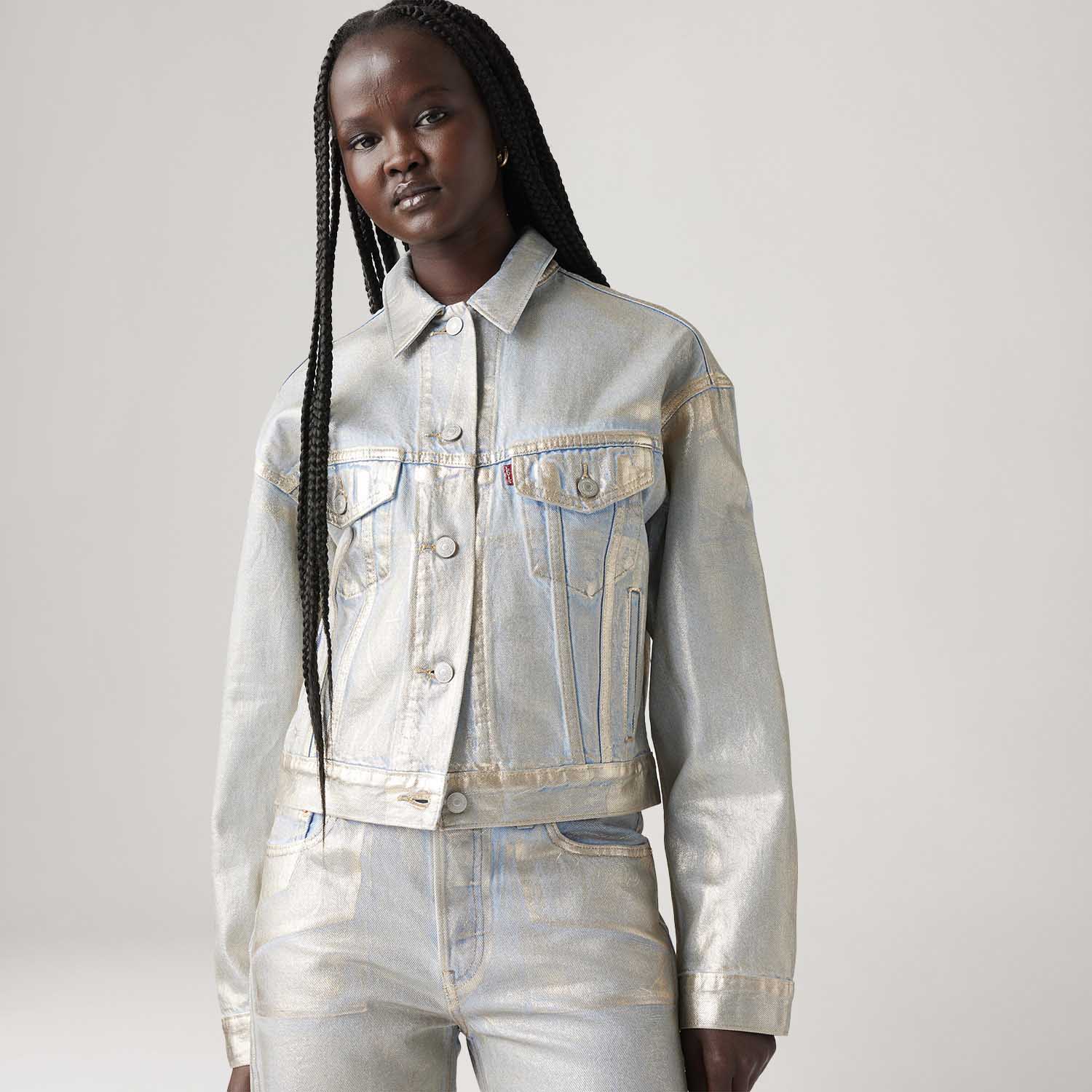 Jaqueta Levi's® Shrunken 90'S Metalizada - Levi's® Brasil