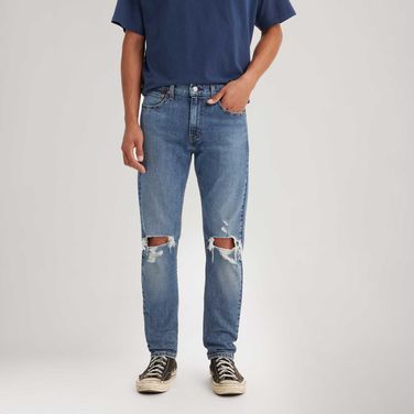 Calça Jeans Levi's® 510 Skinny com Rasgo Lavagem Média