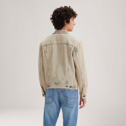 Jaqueta Jeans Levi's® The Trucker Lavagem Clara