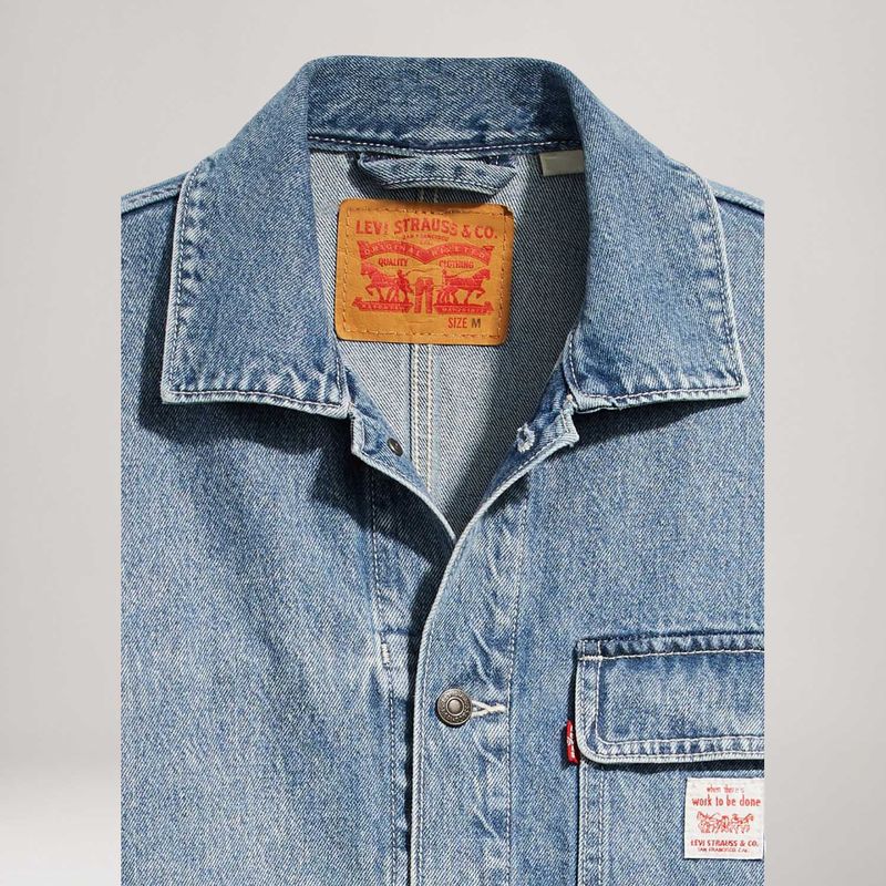 Jaqueta Jeans Levi's® Broadway Enigneer Lavagem Média - Levi's® Brasil