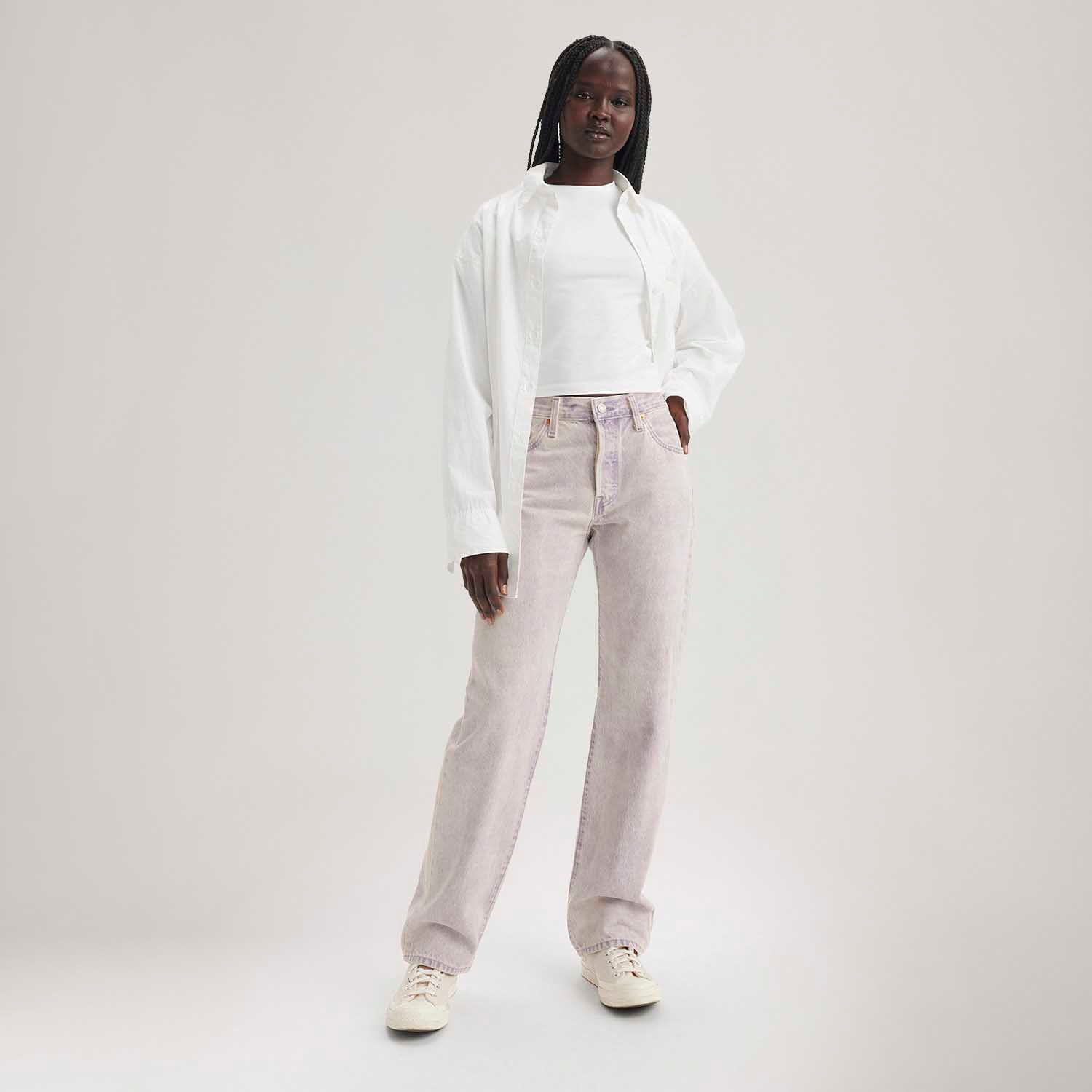 Calça Jeans Levi's® 501® '90s Lilás | FastStore PDP