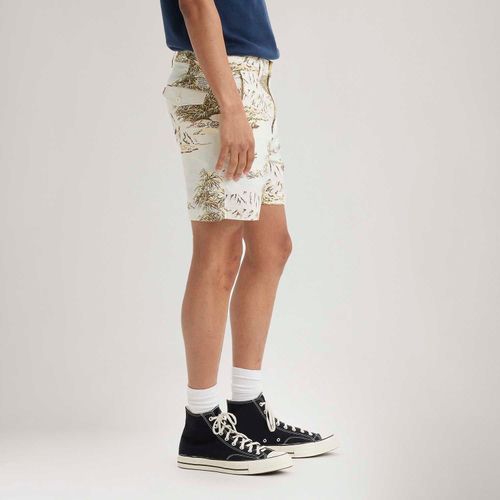Bermuda Levi's® XX Authentic Branca Estampada
