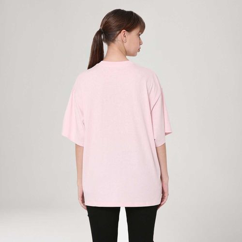 Camiseta Levi's® Graphic Stack Rosa Manga Curta