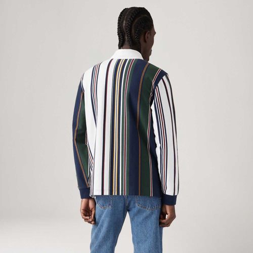 Polo Levi's® Union Rugby Listrada Manga Longa