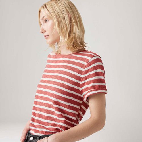 Camiseta Levi's® Margot Vermelha Manga Curta