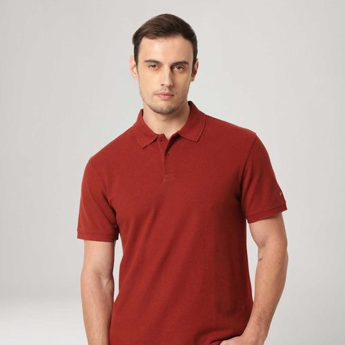 Camisa Polo Levi's® Authentic Vermelha Manga Curta