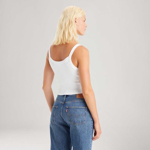 Regata Levi's® Essential Sporty Rib Branca