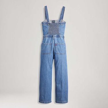 Macacão Jeans Levi's® Drea Lavagem Média