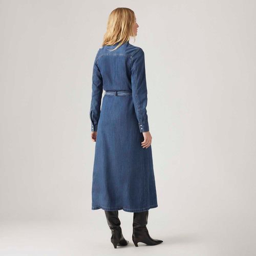 Vestido Levi's® Quinney Lavagem Escura