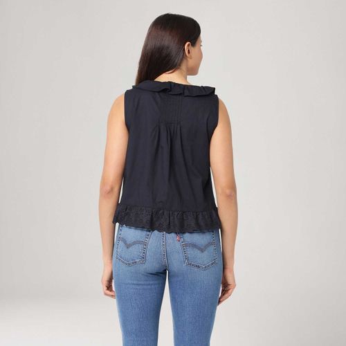 Blusa Levi's® Fauna Preta Manga Curta