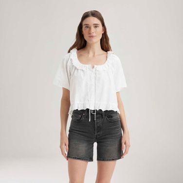 Blusa Levi's® Lyka Branca Manga Curta