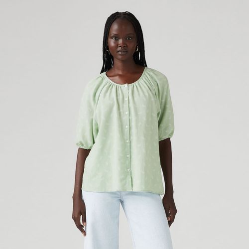 Blusa Levi's® Leanne Verde Manga Curta