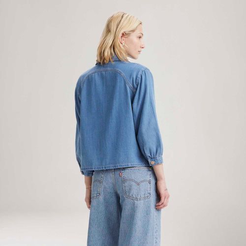 Camisa Levi's® Tyla Lavagem Média Manga Longa