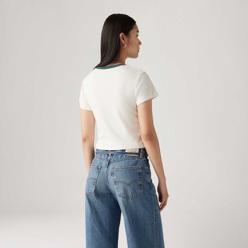 Camiseta Levi's® Essential Sporty Manga Curta