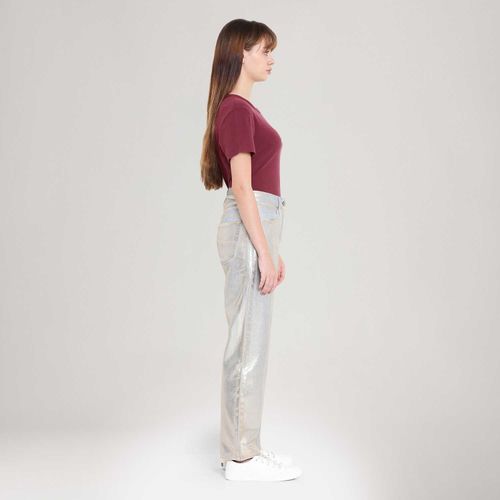 Calça Jeans Levi's® 501® '90s Ankle Metalizada